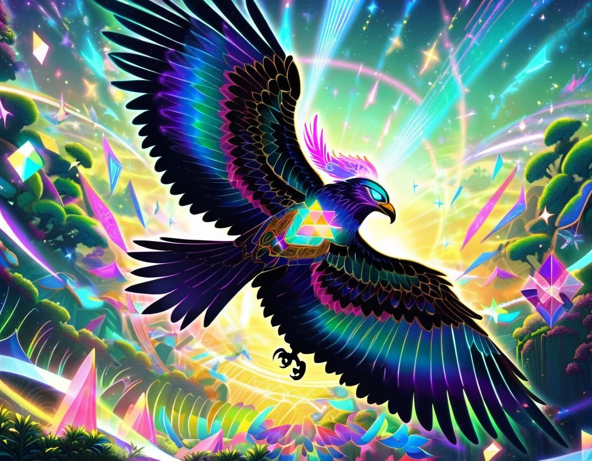 Vibrant Anime Concept Art in Classic Style