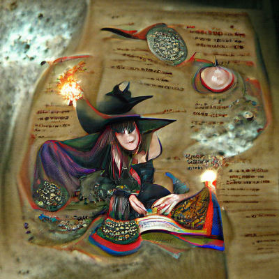 Minimalist Rendering of the Word Curse