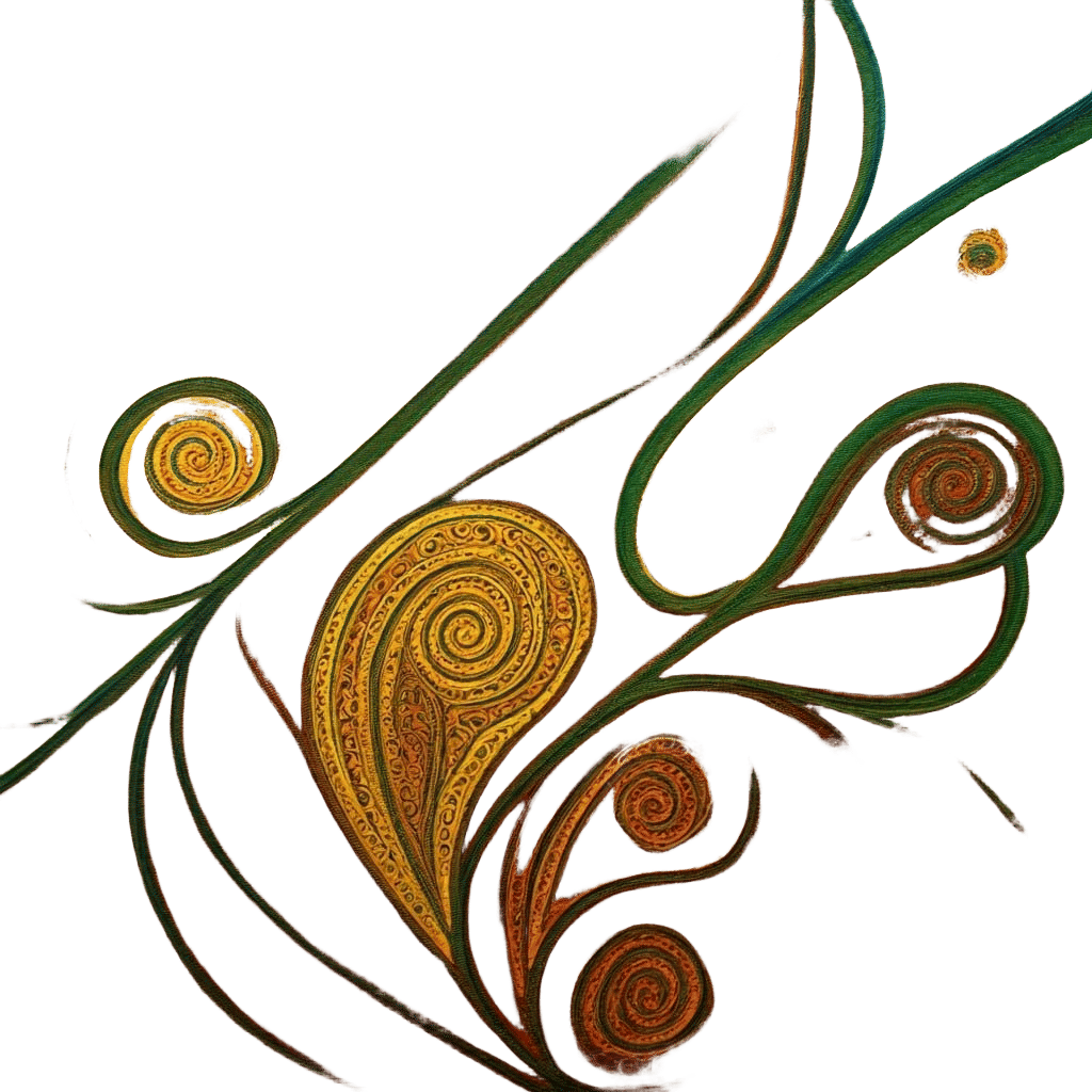 Detailed Gouache Painting