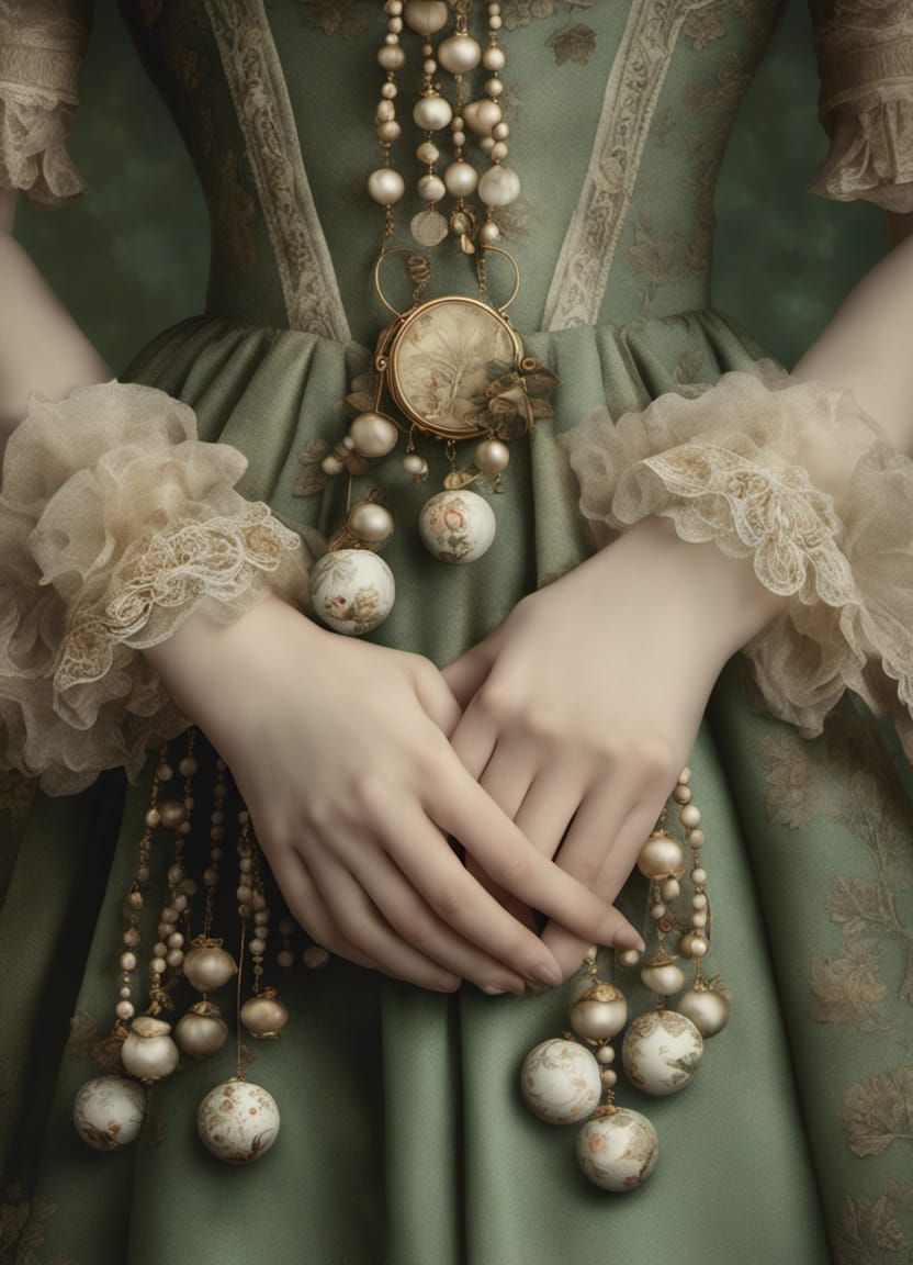 pretty hands closeup