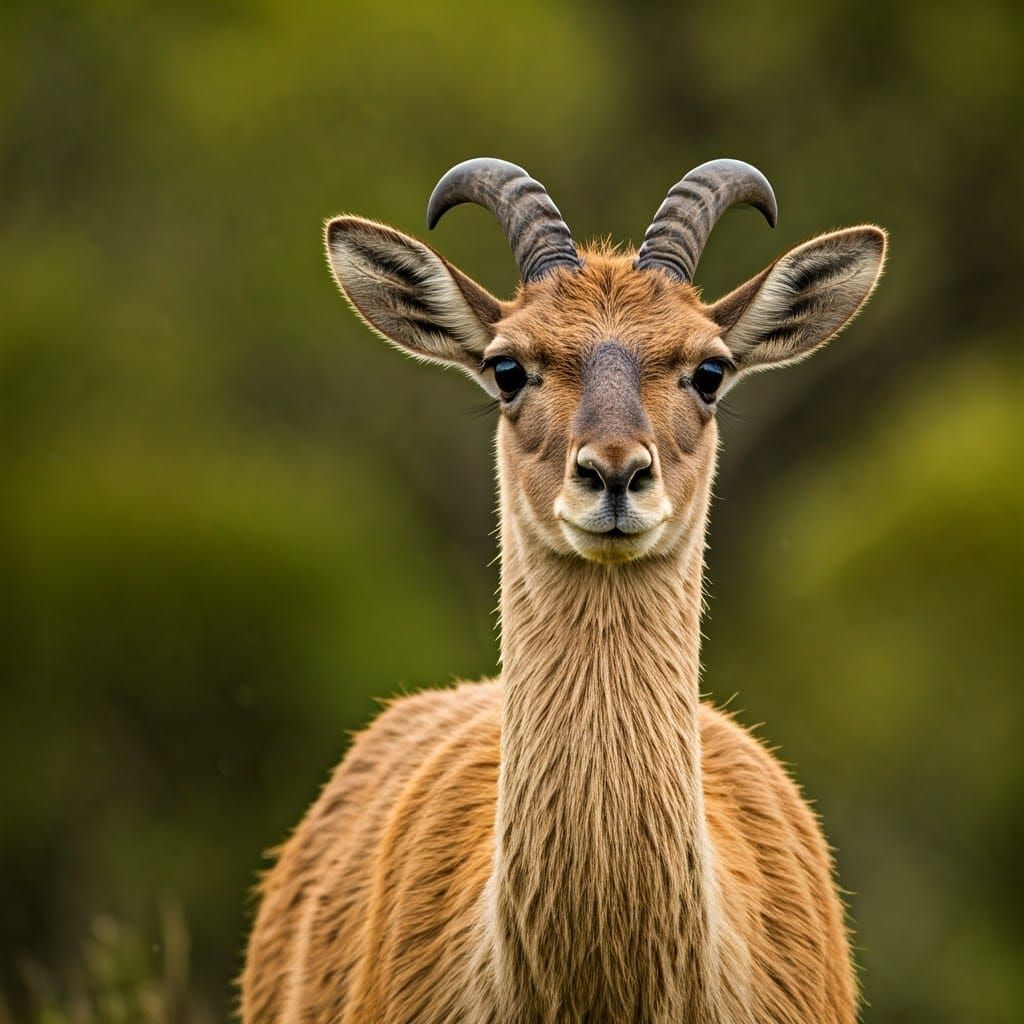 Andean Deer in Nature, Ultra-High Quality