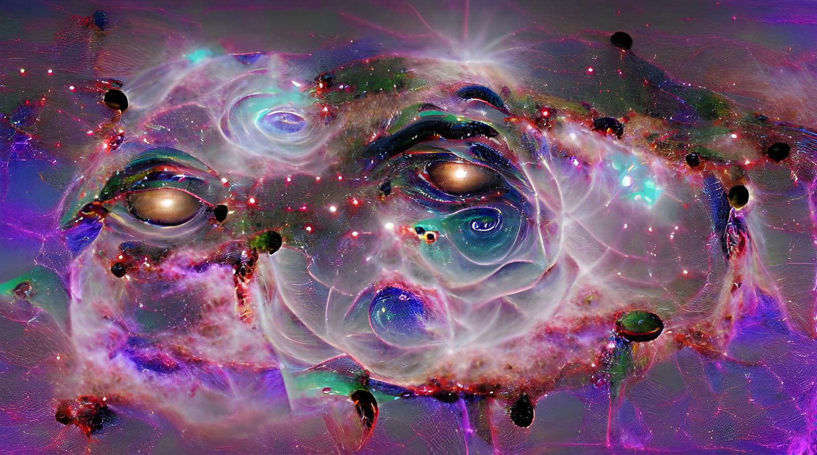Spectacular AI Generated Image of the Cosmos