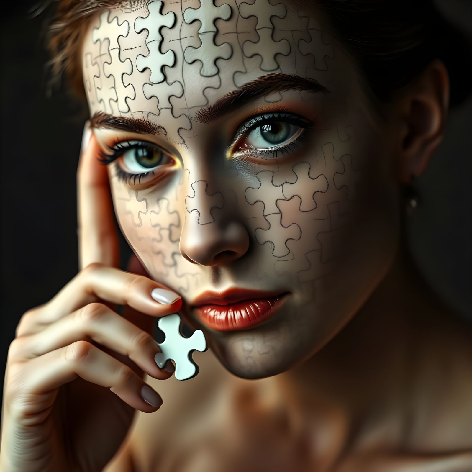 Golden Goddess of the Night Sky