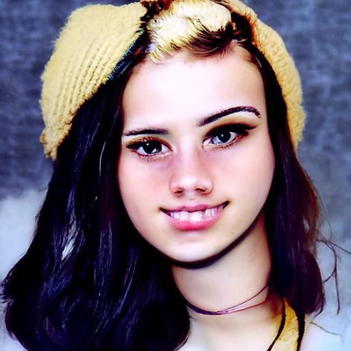 Beautiful Teenage Girl Portrait
