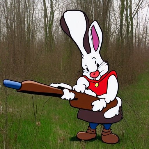 Elmer Fudd Hunting Easter Bunny