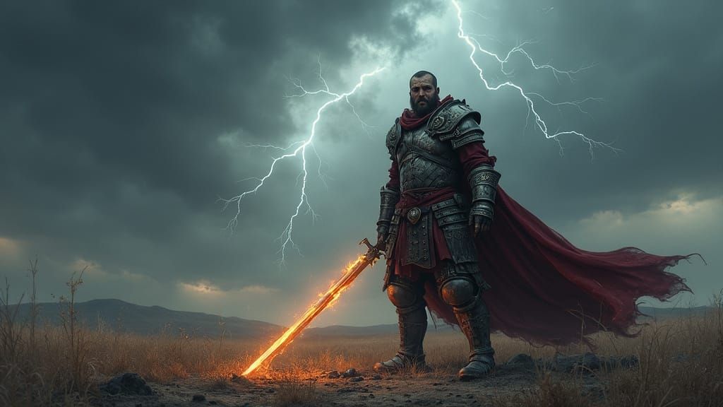 Warrior of Battle-Scarred Valor