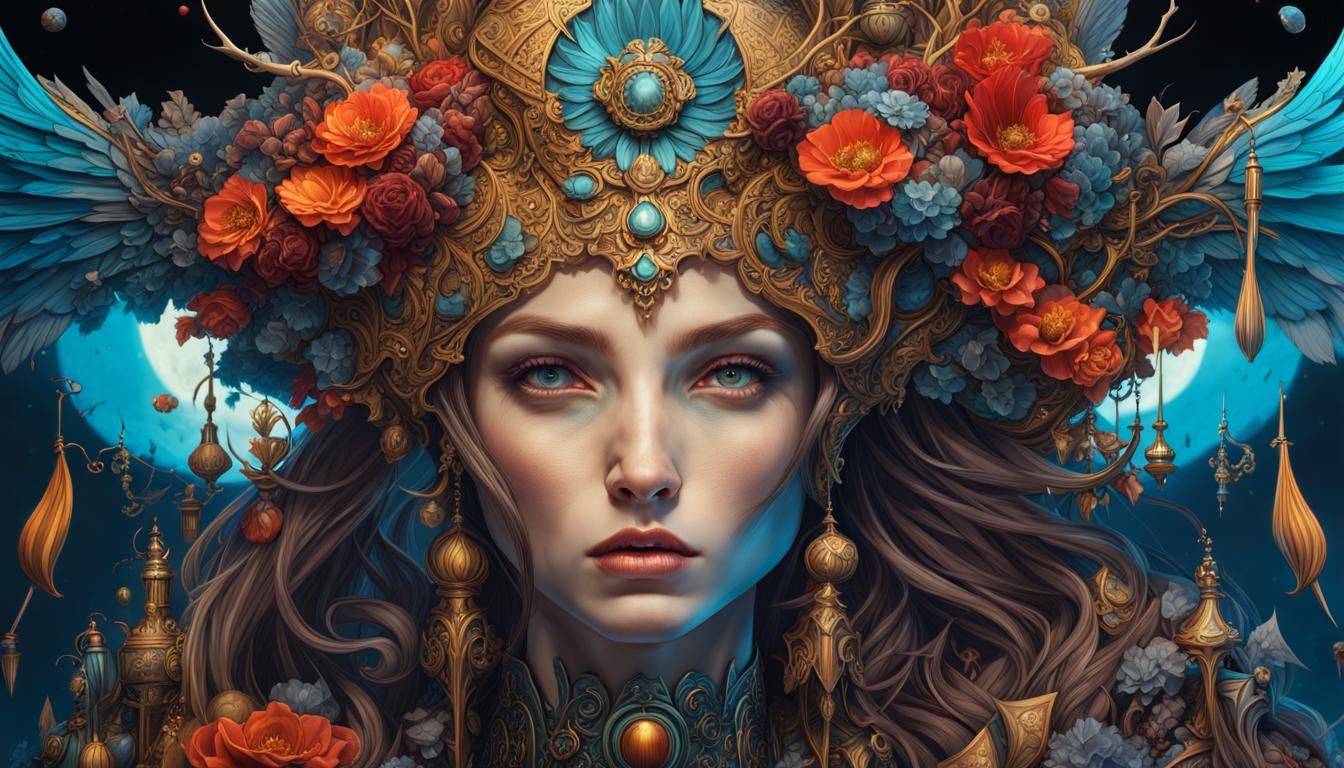 Fantastical Detailed Matte Painting in 8K Resolution