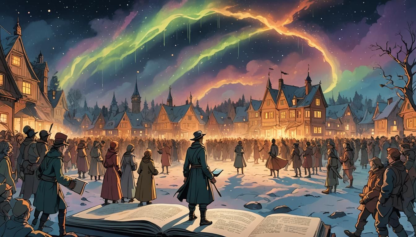 Mythological Characters Emerge in Digital Art