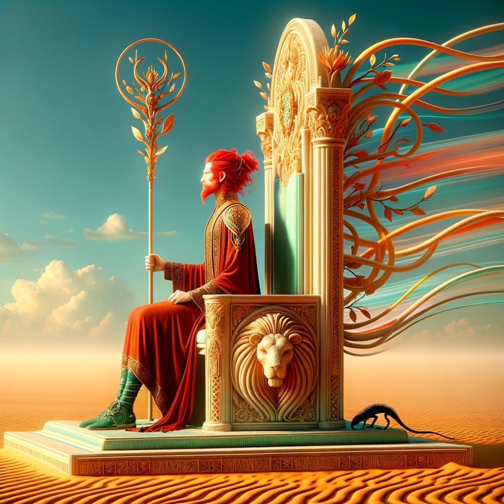 King of Wands, Tarot