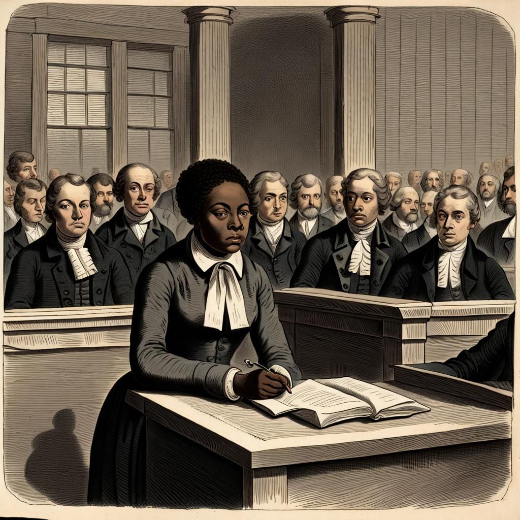Phillis Wheatley on Trial in Boston