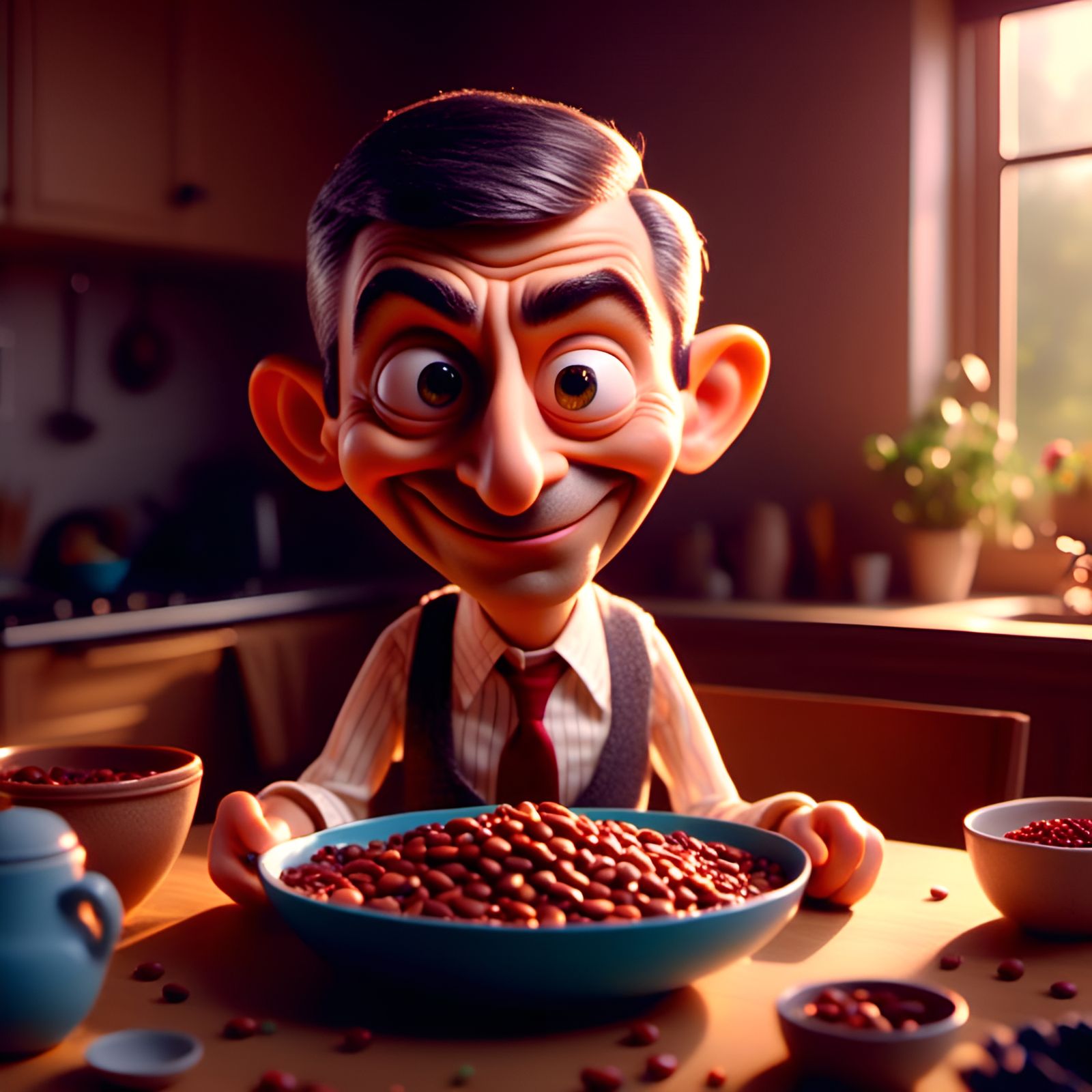 Mr. Bean's Adorable Bean Feast