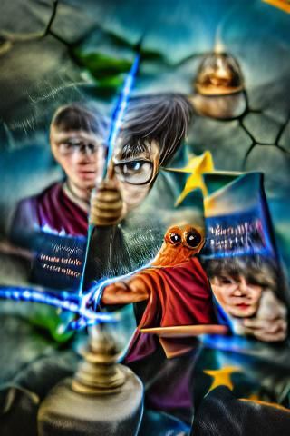 Merging of "Harry Potter and Sorcerer's Stone" and "Star Wars: A New Hope (1977)" 10