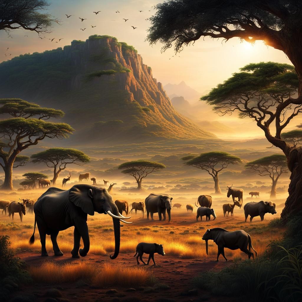 Africa landscape