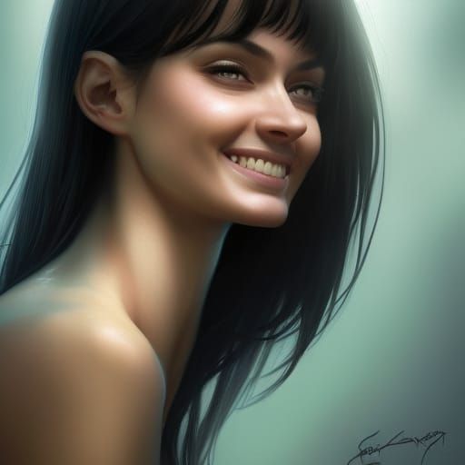 Striking Portrait of a Croatian Woman