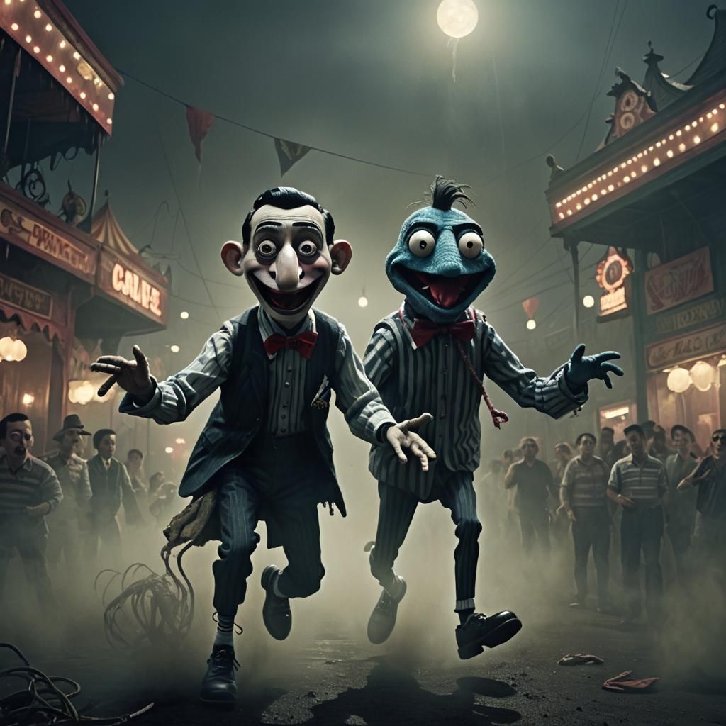 Pee-wee's Dark Carnival Ride: A Surreal Vision