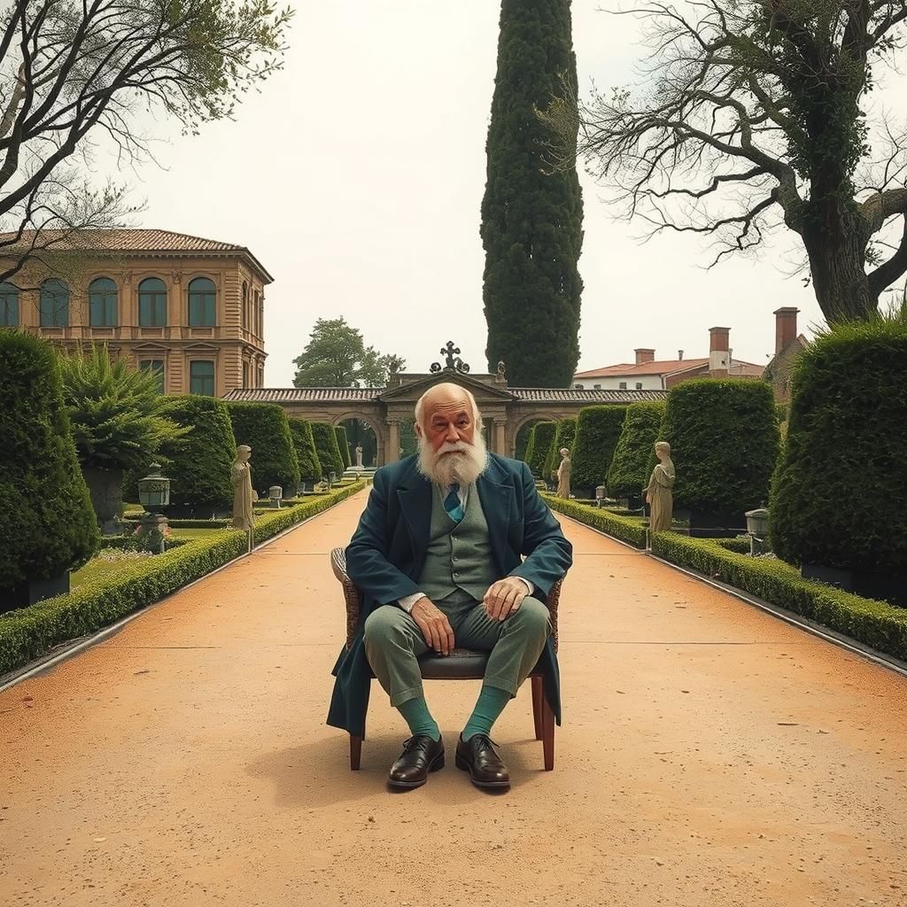 Italian Garden: Surreal Regret in Statuary
