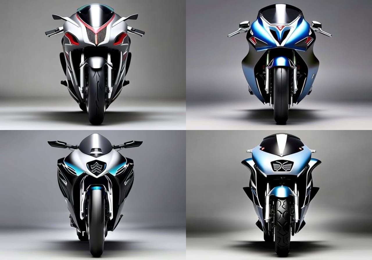 Futuristic Suzuki Hayabusa 2030 Concept Design
