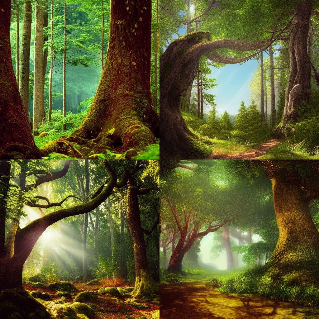 Lush Forest Environment