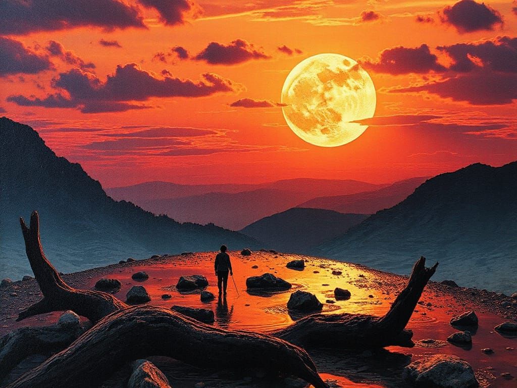 Hellacious Aluminiferous Rippleresin Sunset Quartz Cautiously Drippling