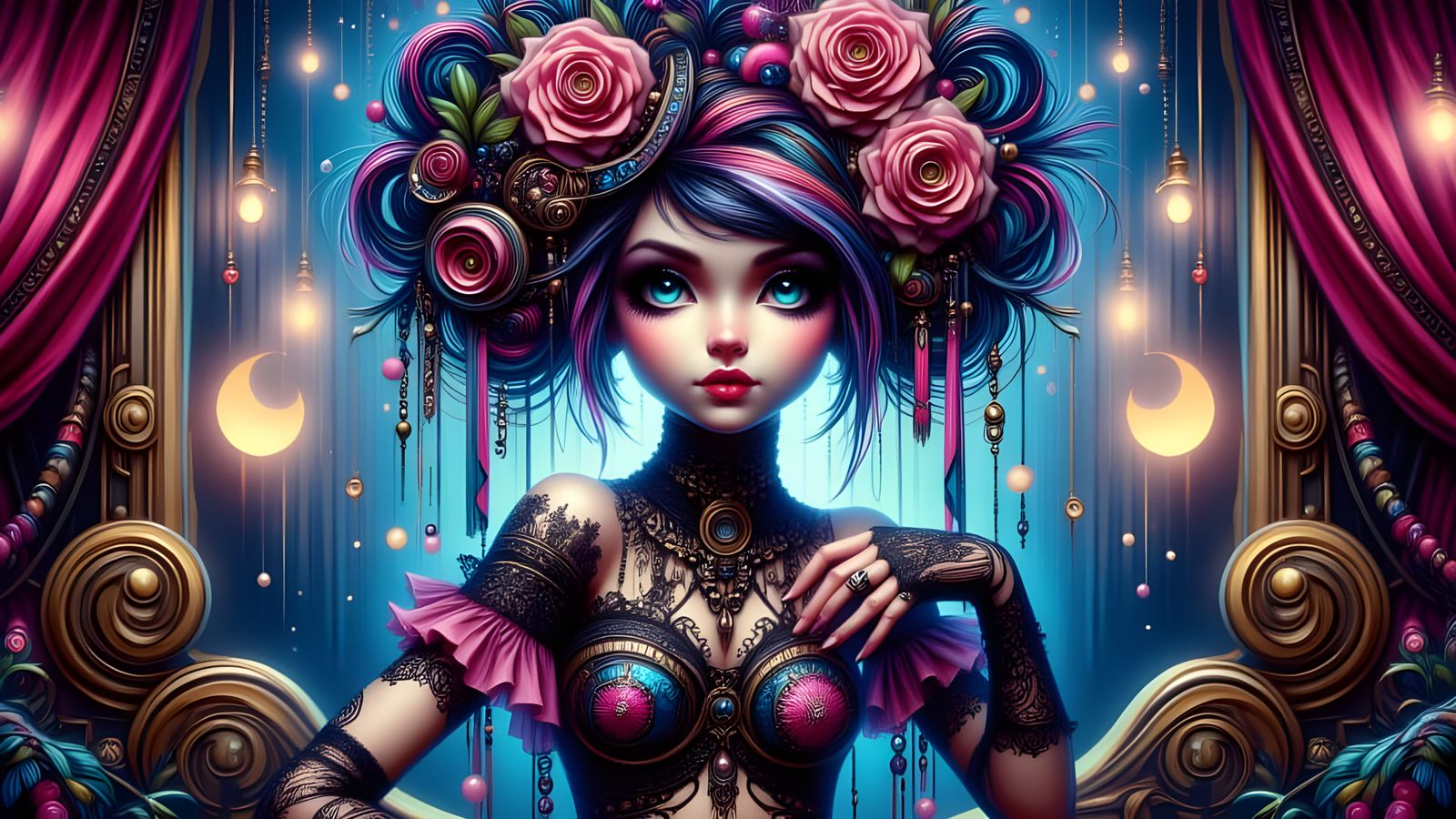 Chibi Flamenco Dancer