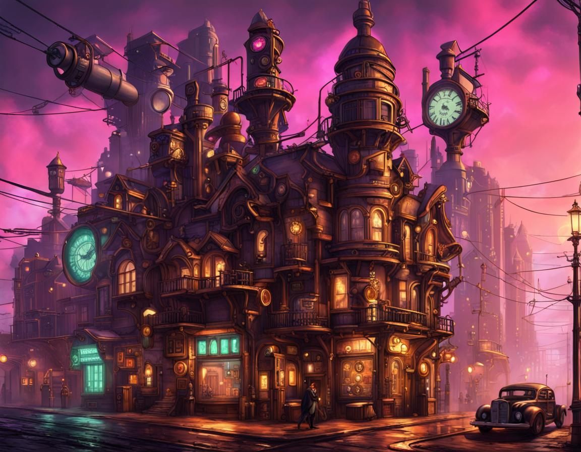 Welcome to Steampunk City