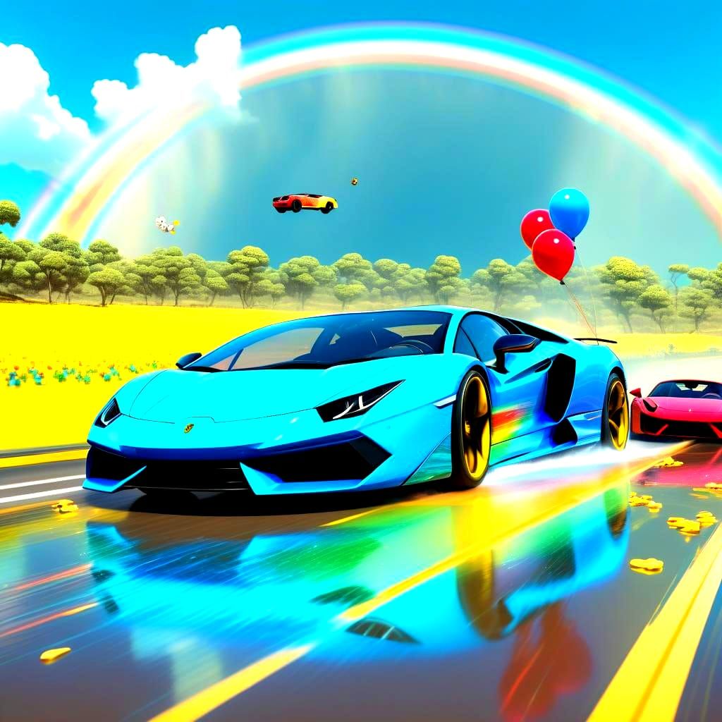 Winnie the Pooh Car Crash: Pixar-Style 3D Art