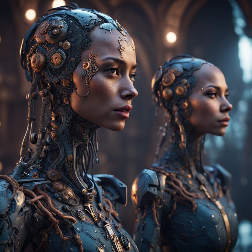 AI-Modified Humans: Detailed Matte Painting in Unreal Engine