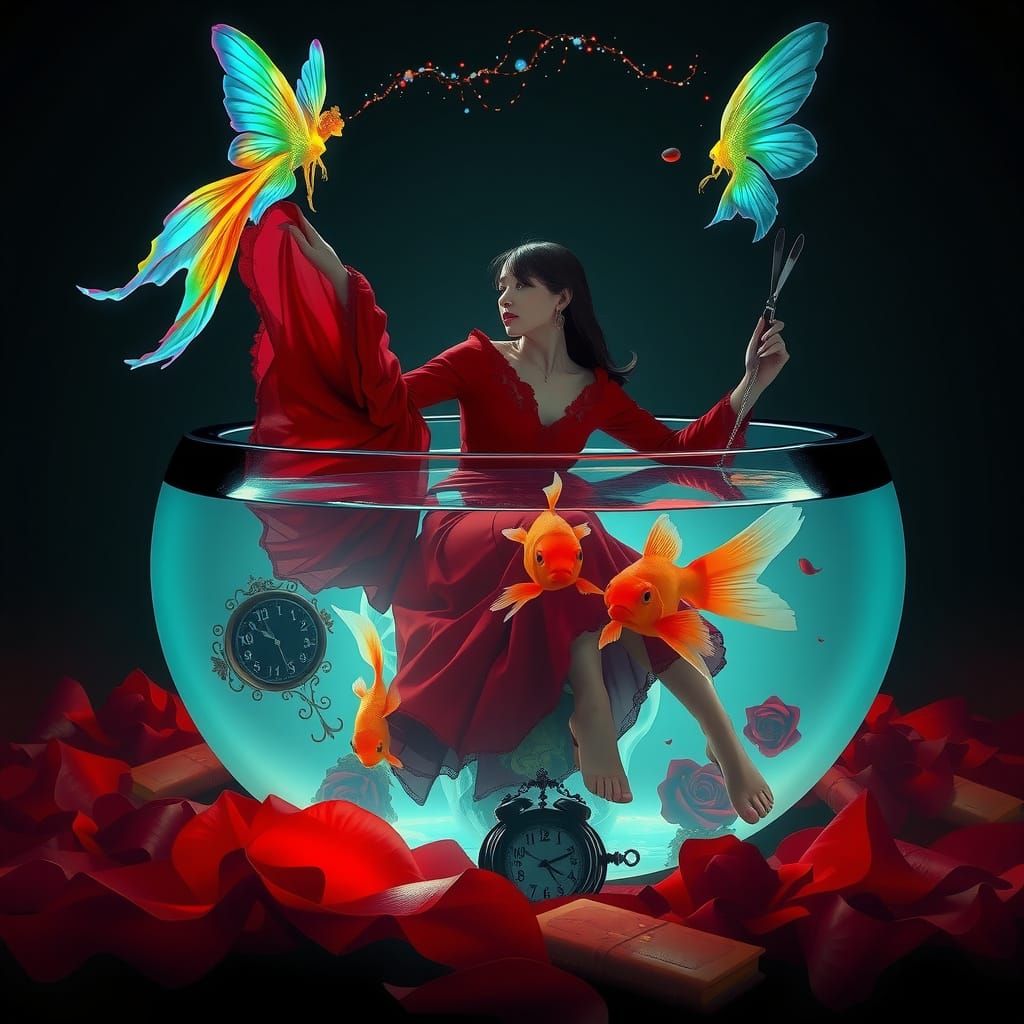Gothic Romance in a Surrealist Fish Bowl