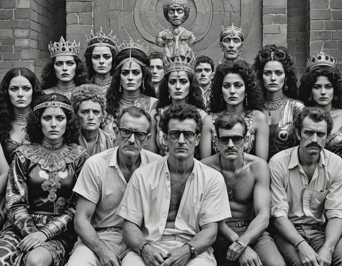 Queer Quaestor Questioning Queen: Surreal Dystopian Art