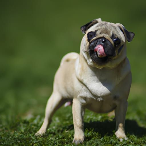 AI Generated Image of a Pug