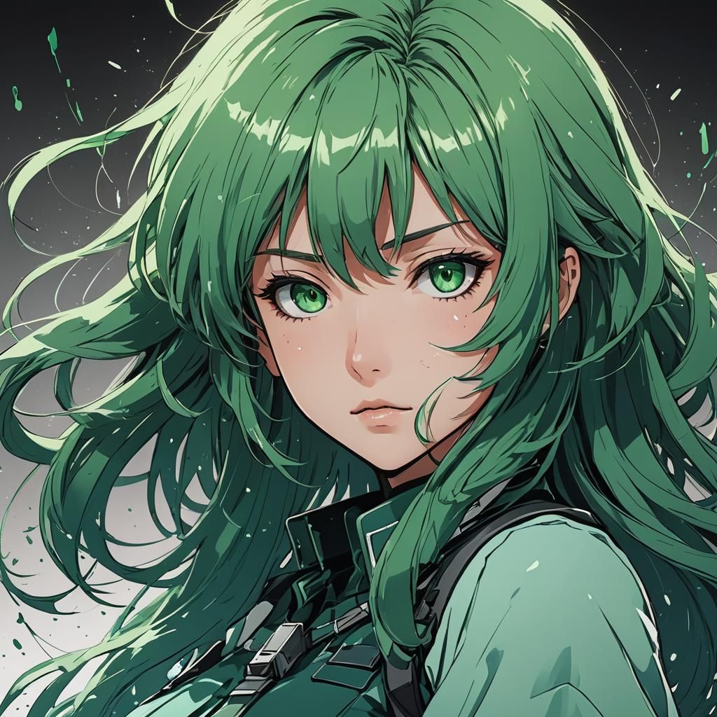 Anime Scene with Cel-Shaded Deep Color