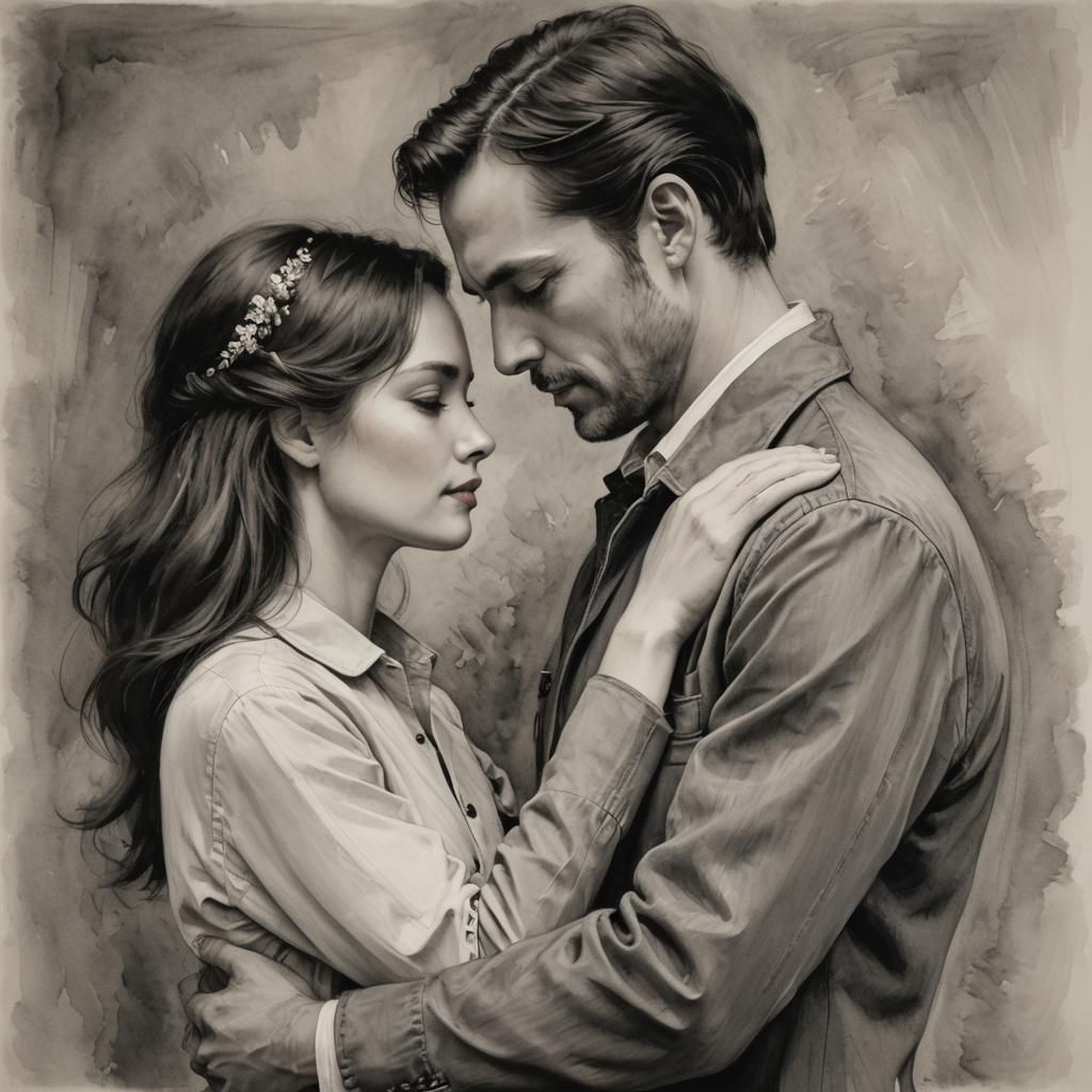 Loving Embrace: A Tender Moment of Connection