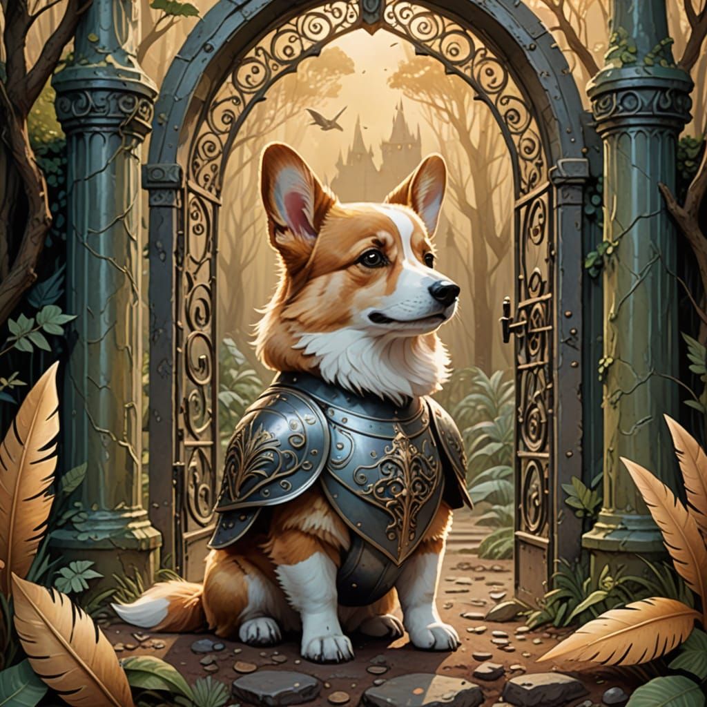 Dreamy Storybook Knight of the Underworld