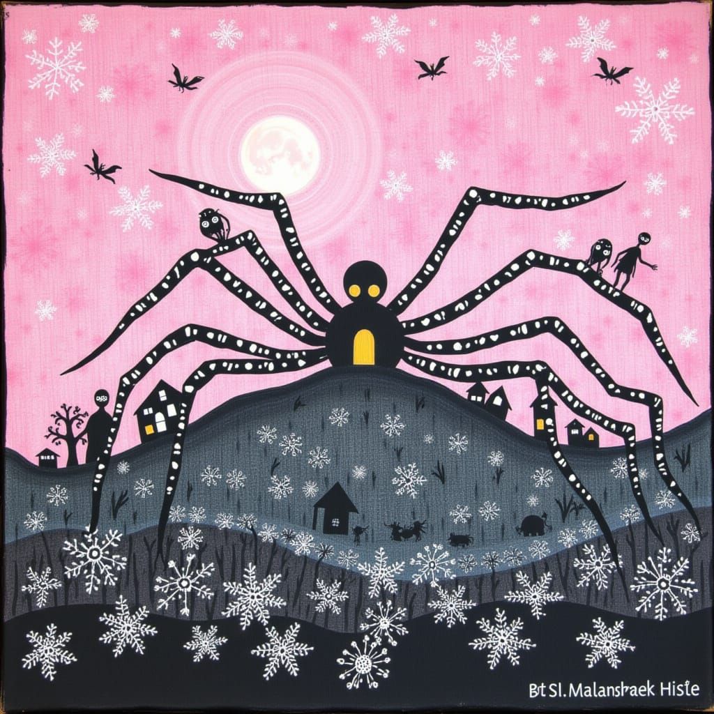 Cherry Blossoms in Spider Town Lora Style