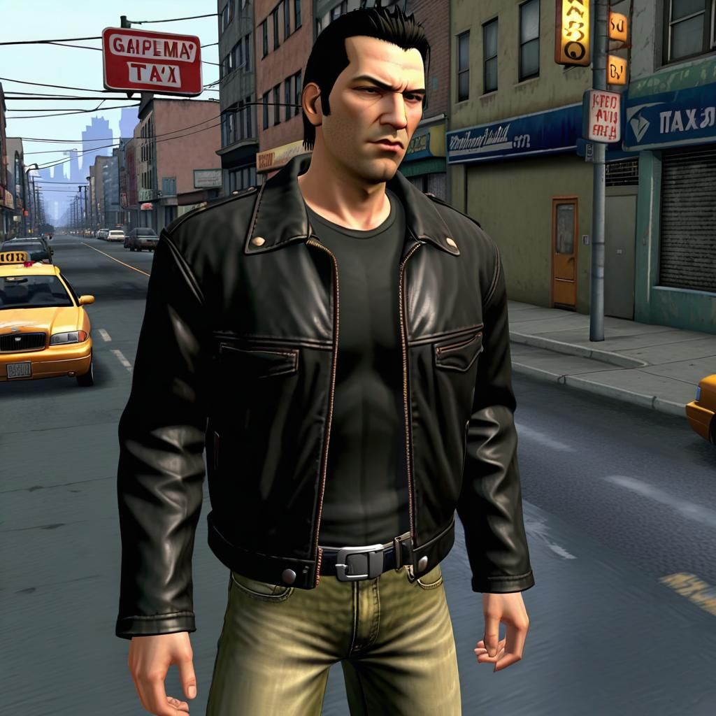Claude Speed in Liberty City GTA 3