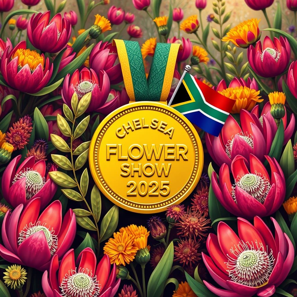Gold Medal in South African Wildflower Garden
