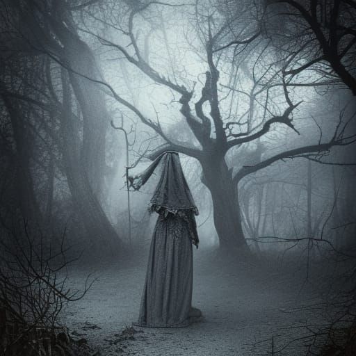 Walpurgis Night Witches' Dance: Hyperrealistic Rendering