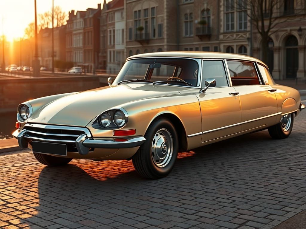 a citroën DS19 limousine
