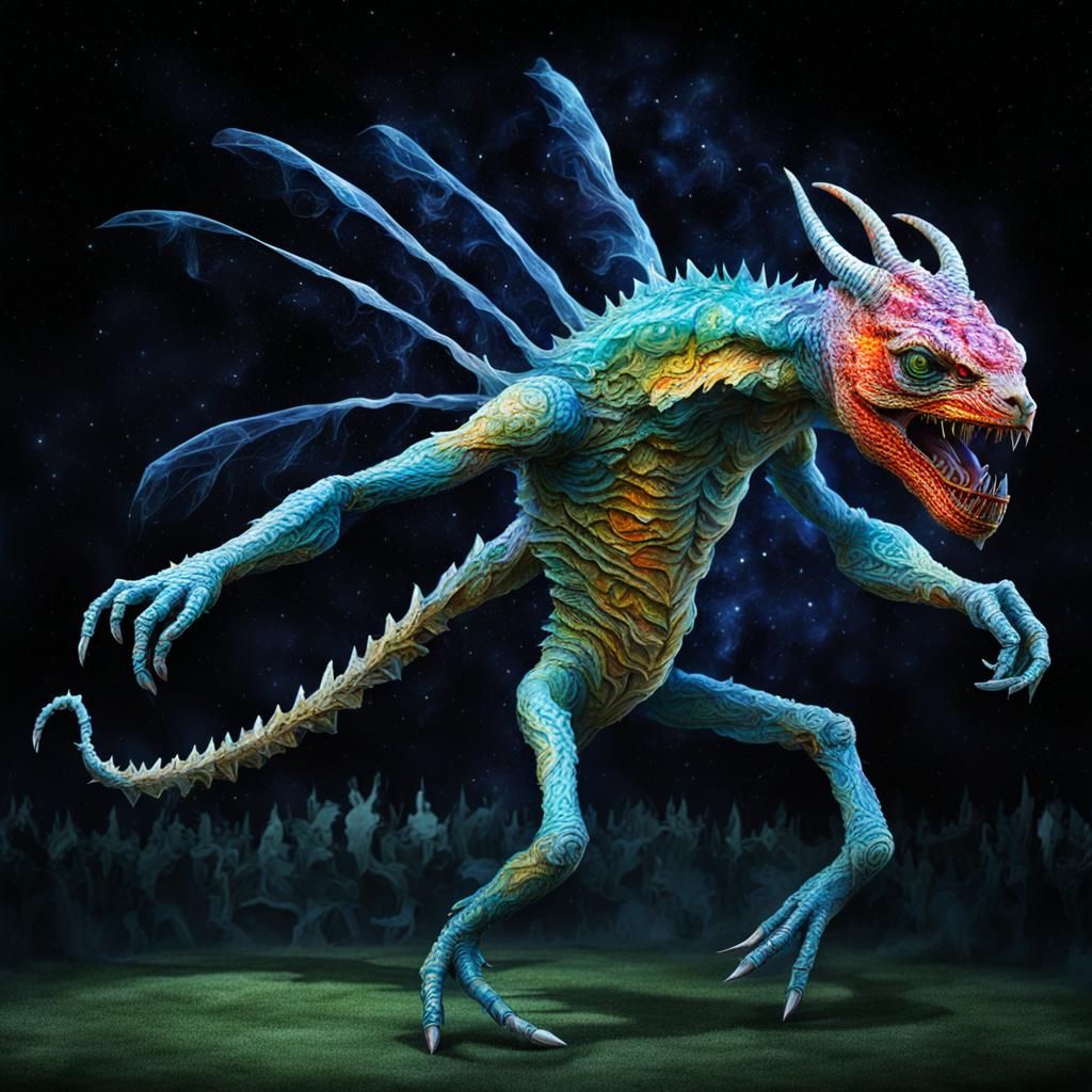 Disturbing Creature Design: A Vision of Fear