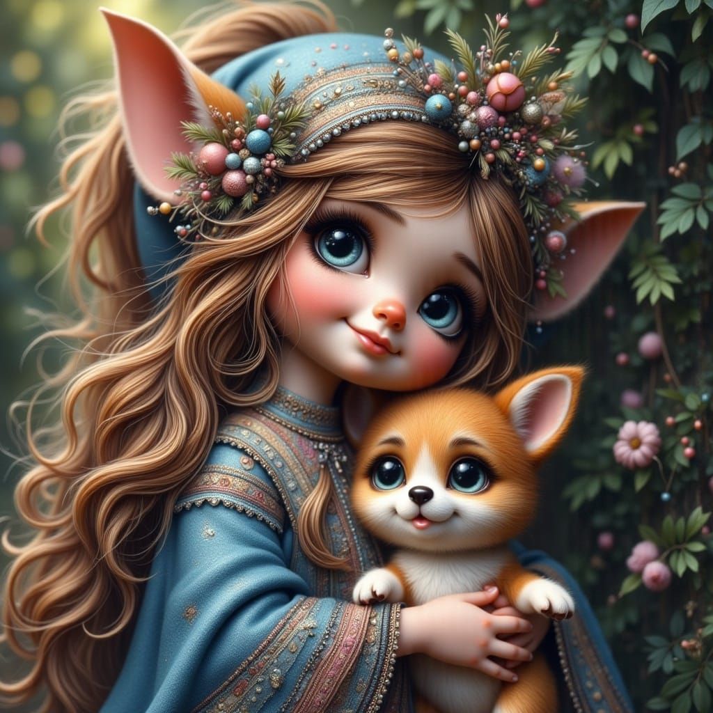 "Hey There Corgi Girl" Little Cuties