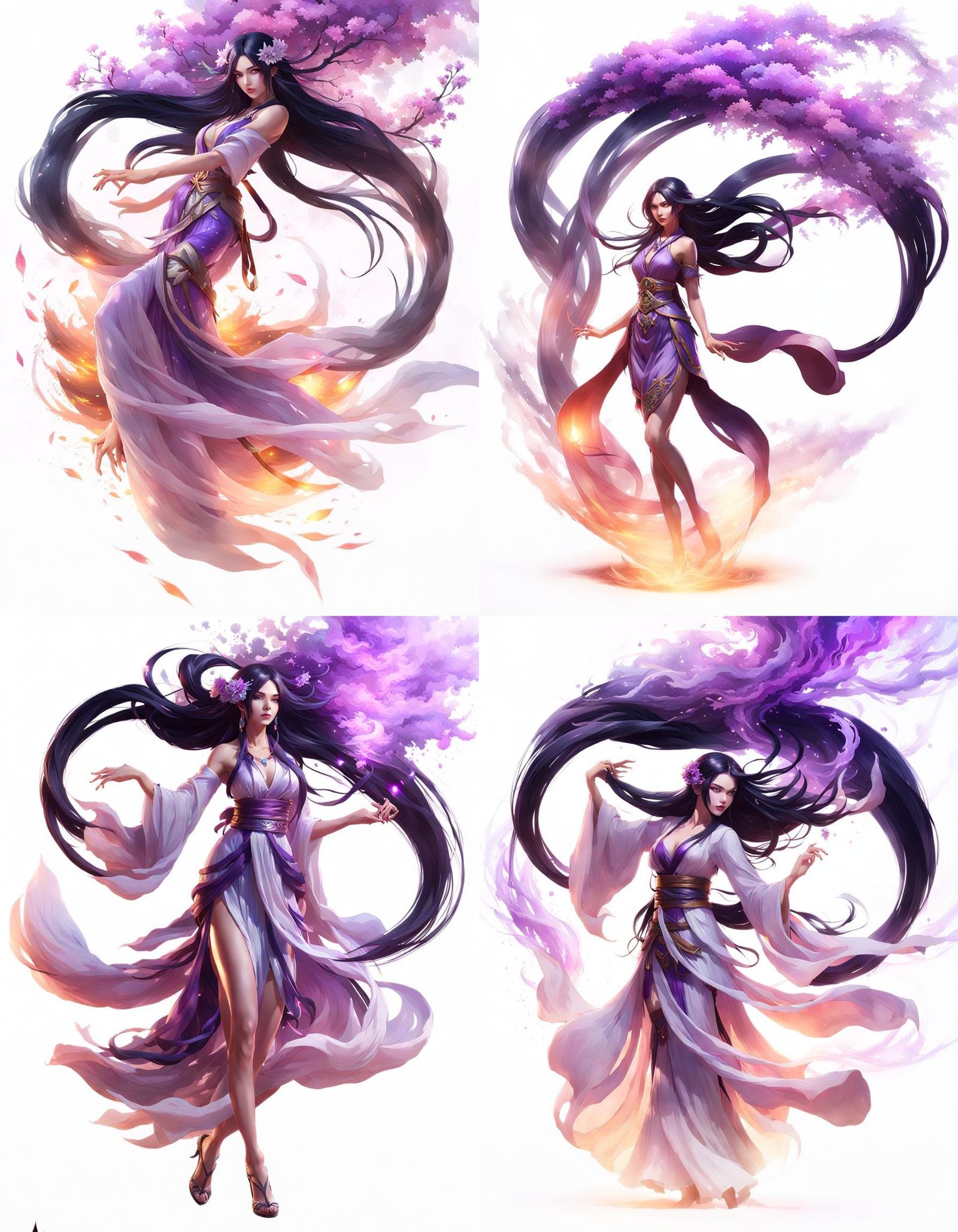 Mystical Tree Spirit in Okami Style