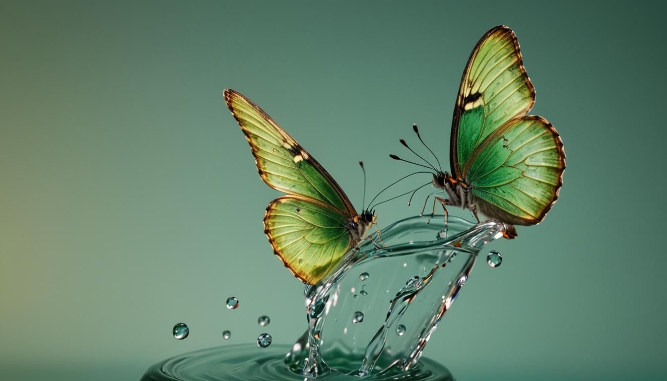 dancing on a water drop