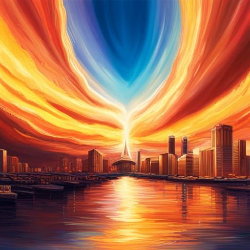 Hyperrealistic Balls of Fire: Dramatic Digital Art