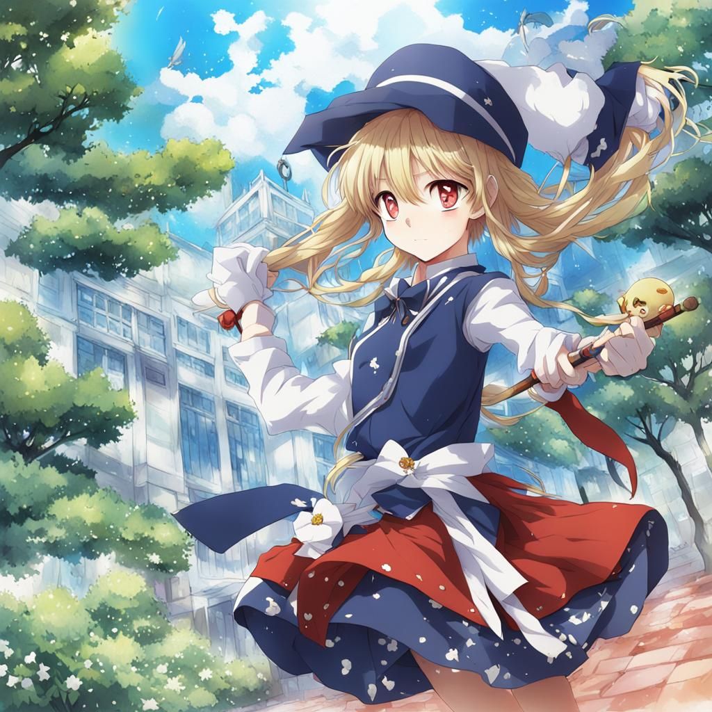 Anime Style Character Illustration