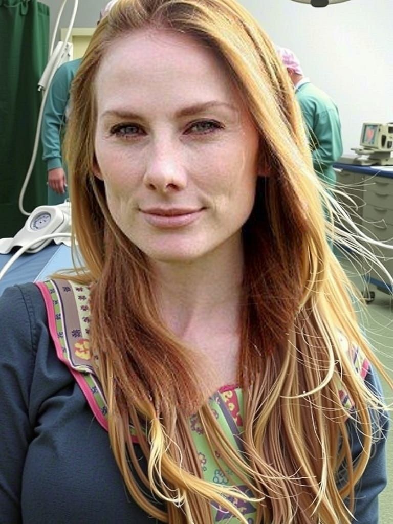 Operating Theatre Scene in Detailed Realism Style