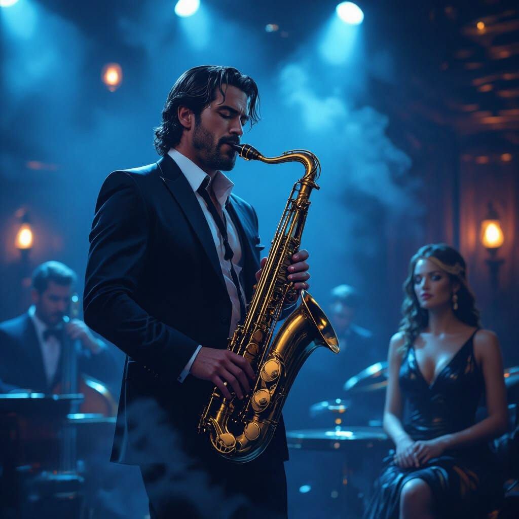 Ares the Jazz God: Saxophone on Olympus