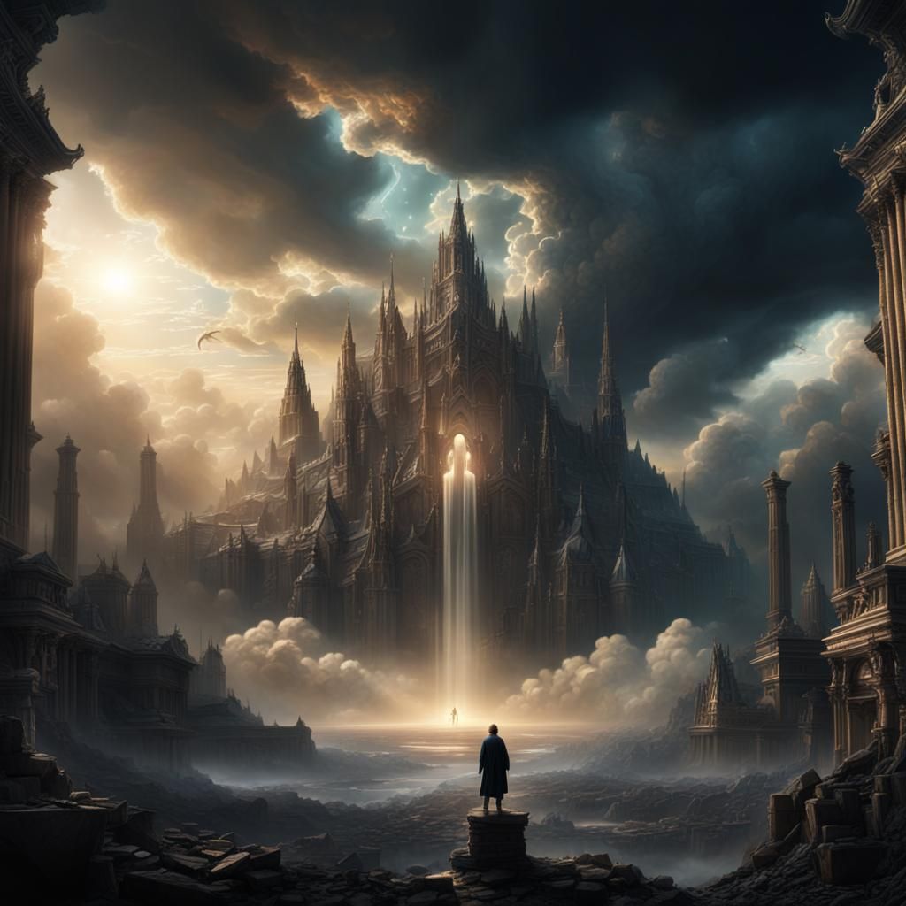 Epic Digital Painting: What is God?