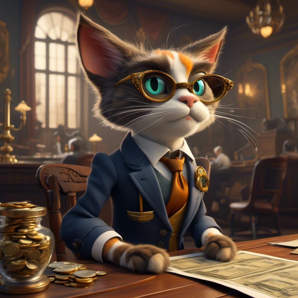 Edmund Clawminer : Mr. Whisker Snips Financial Advisor