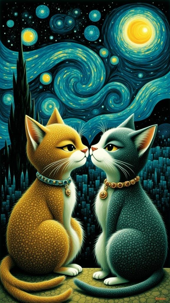 <lora:Feline Folk Flux 0:1.0> Close-up. A gentle male cat an...