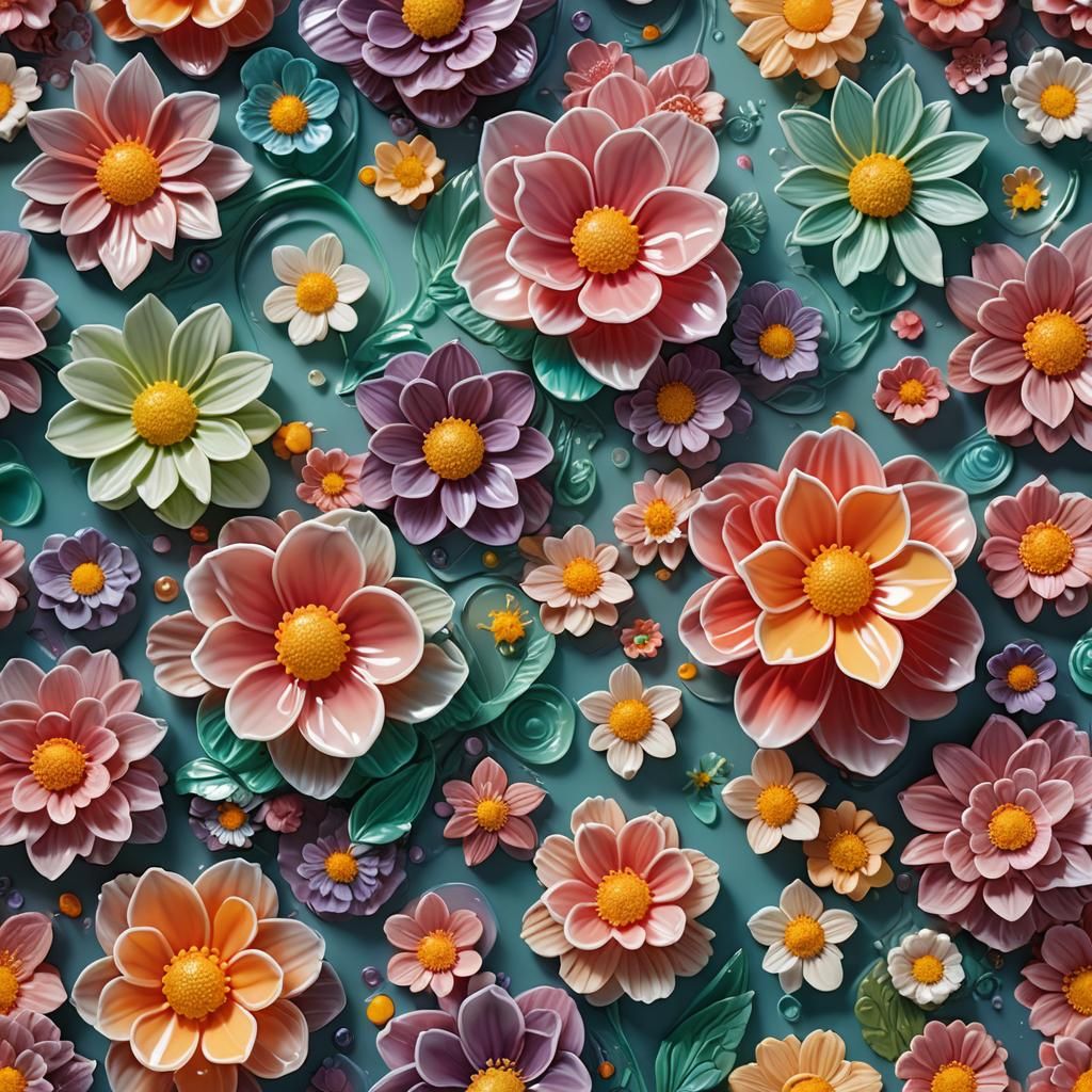 Frosting Flower Garden